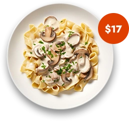 Mushroom pasta